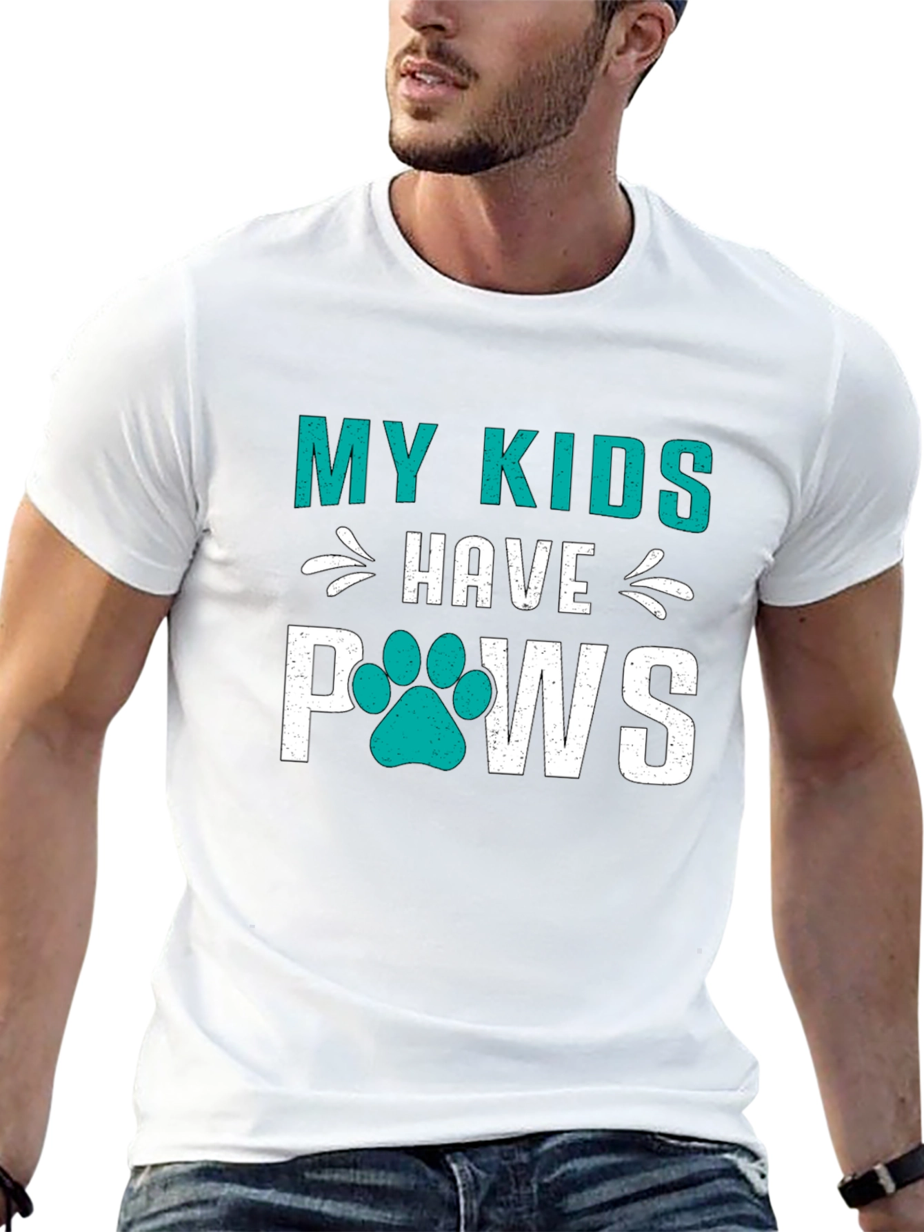 My Kids Have Paws Tee - Animal Lover T-Shirt