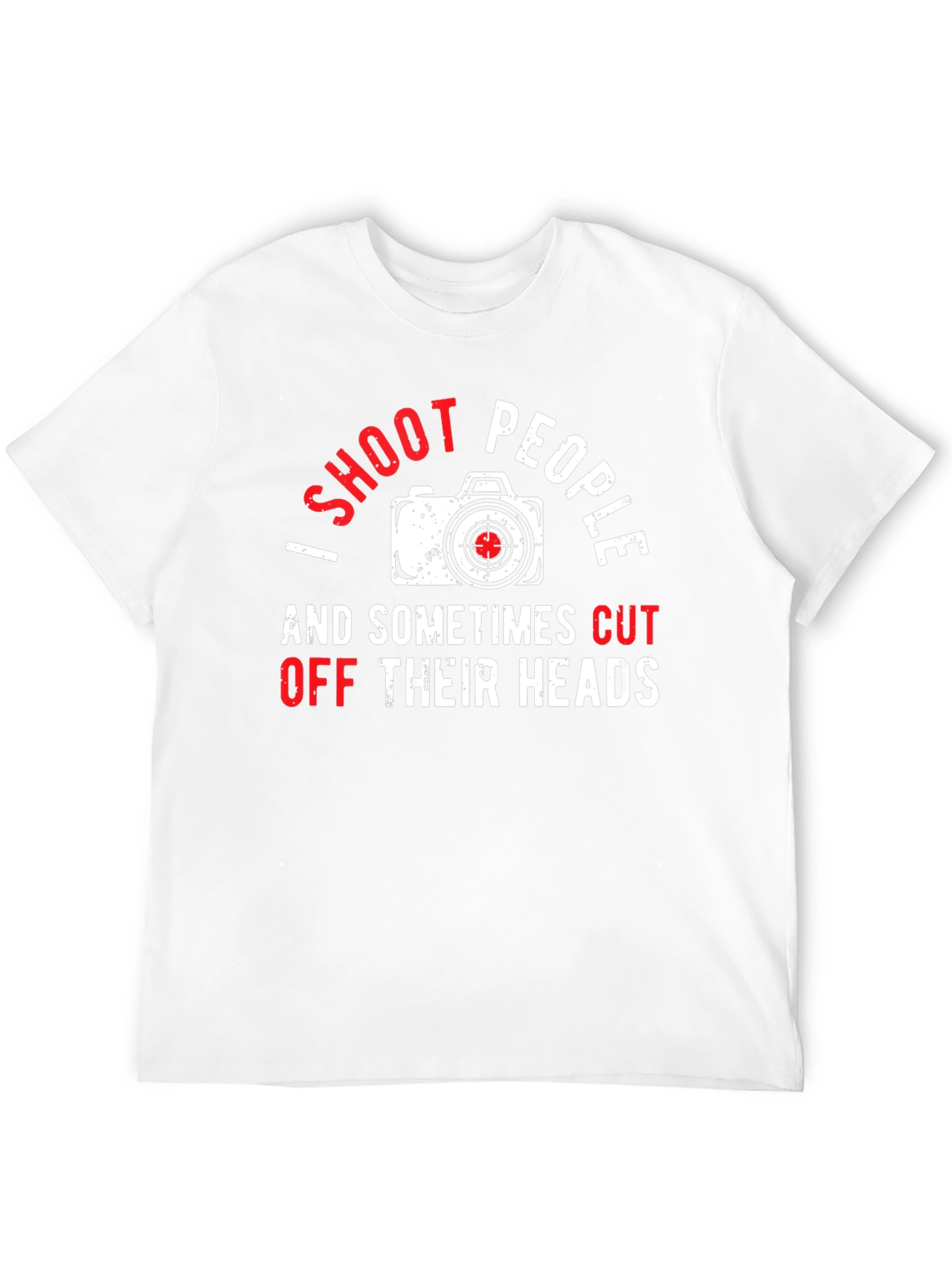 I Shoot People Funny Photography T-Shirt