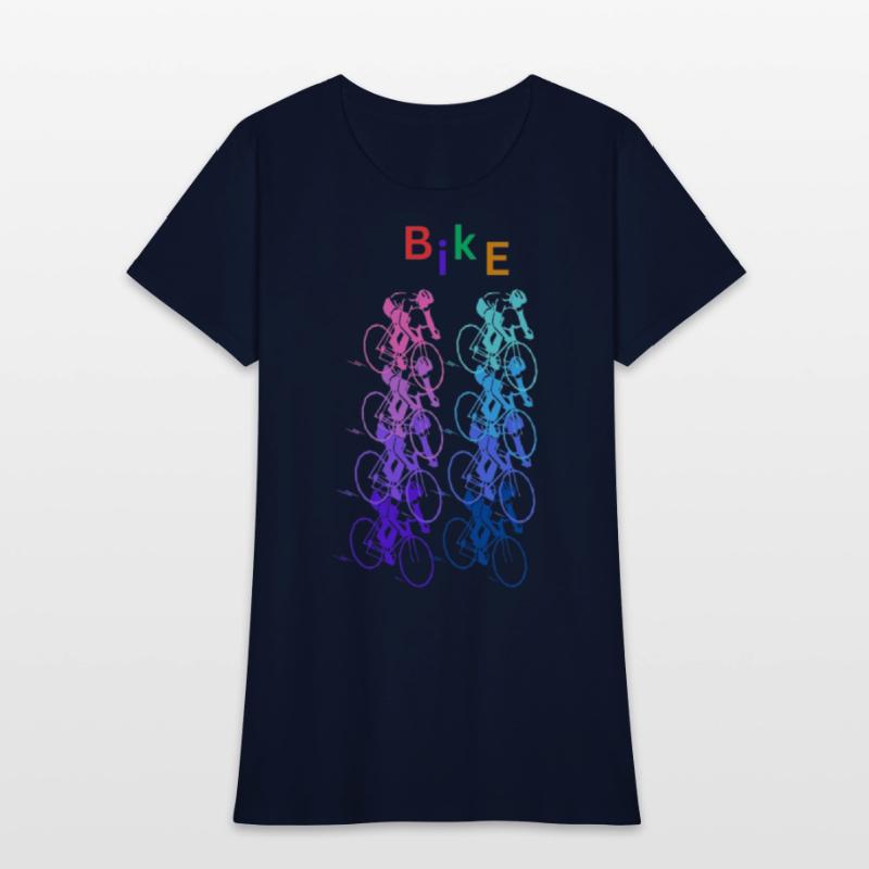 Orange and Black Minimalist Biking Club