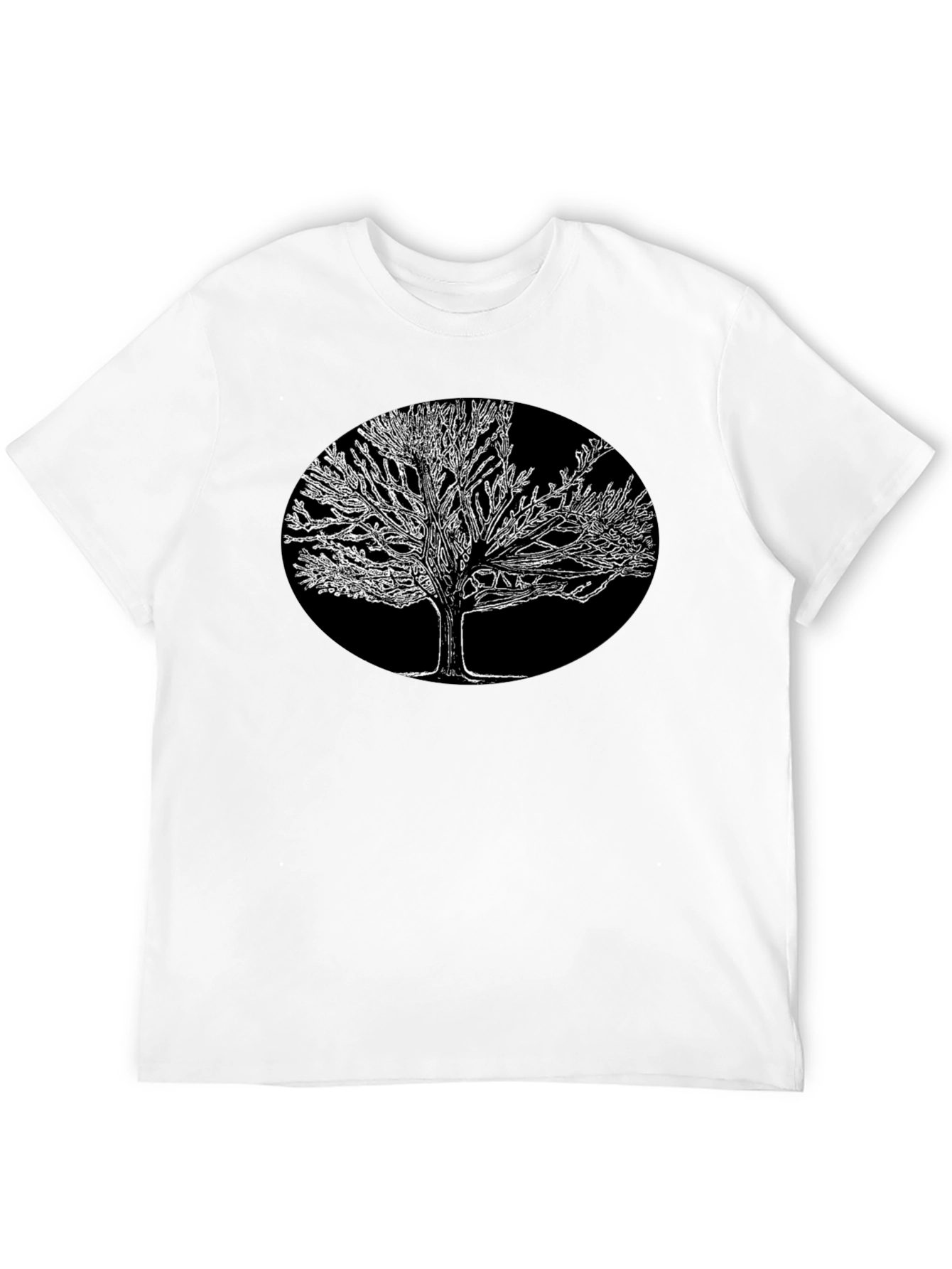Tree Graphic Black T-Shirt