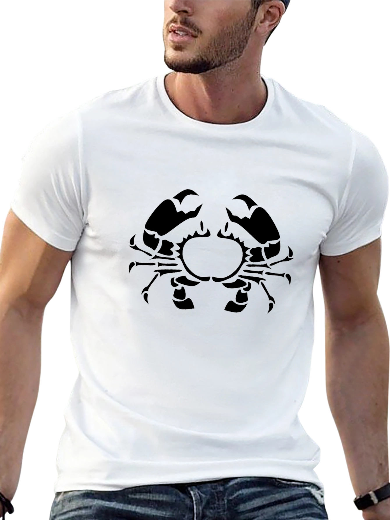 Black Crab Graphic Tee