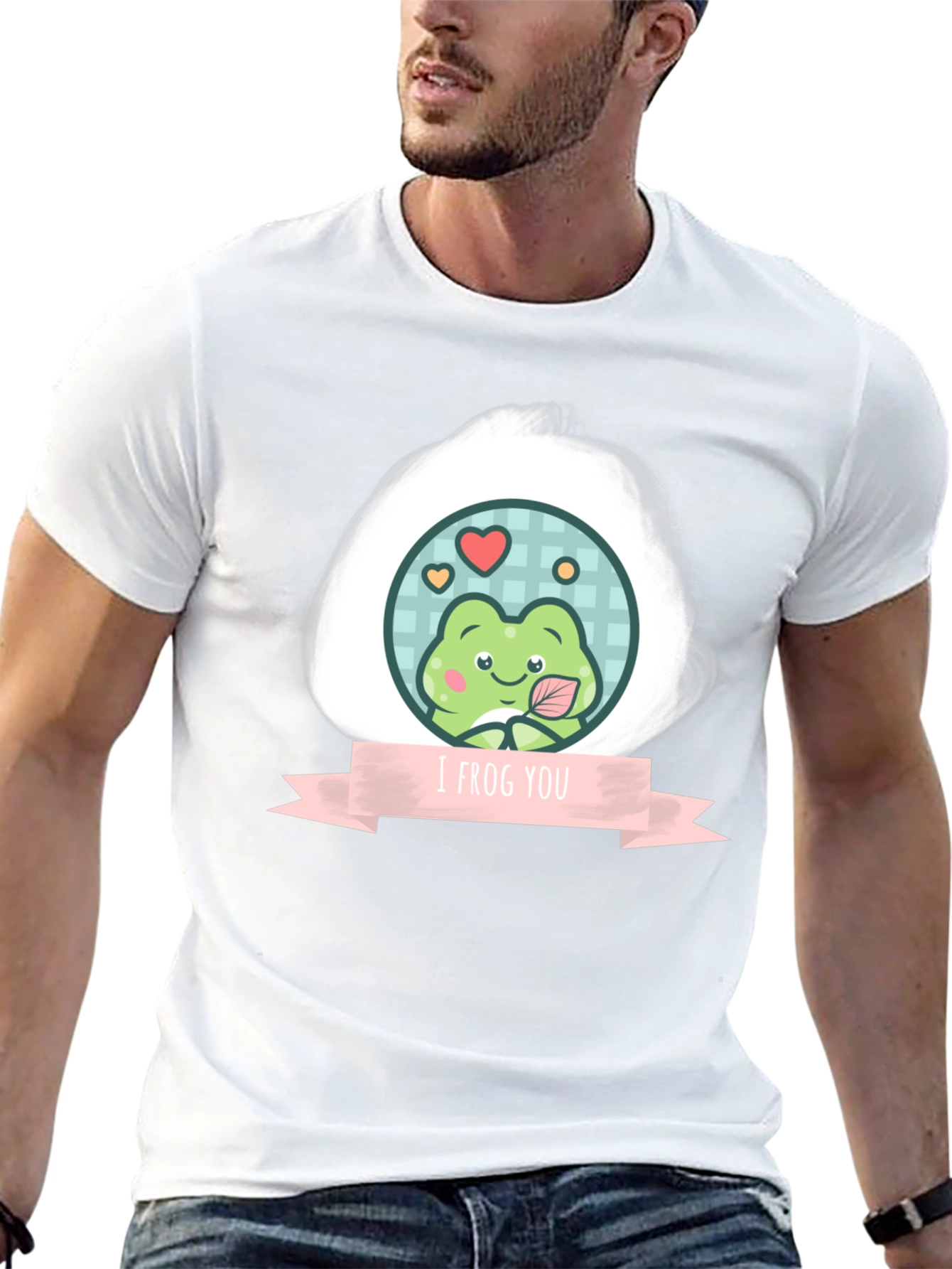 I Frog You T-Shirt - Cute Cartoon Frog Design