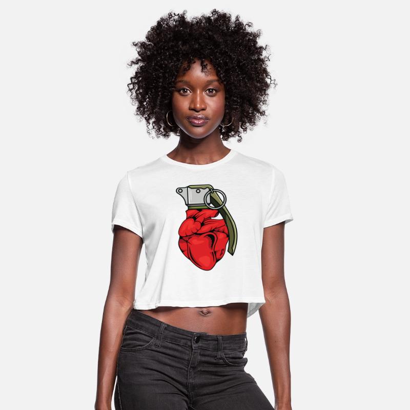 Red Heart Explosive Hand Grenade Heartbeat