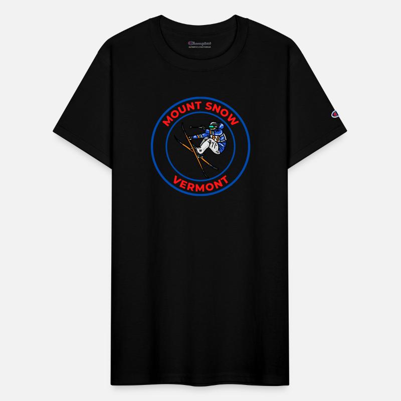 Retro Cool Skiing Mount Snow Vermont Souvenir