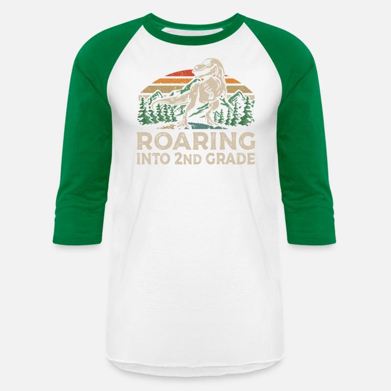 Roaring 2nd Grade Dinosaur T Rex Back To School