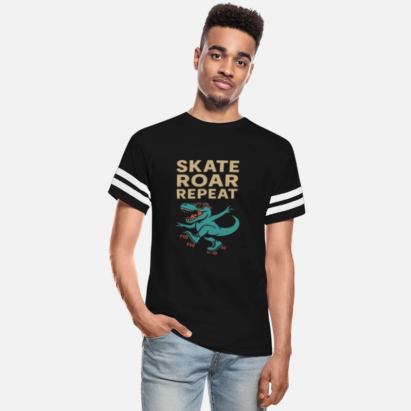 Roller Skating Dinosaur Sunglasses Funny Quote