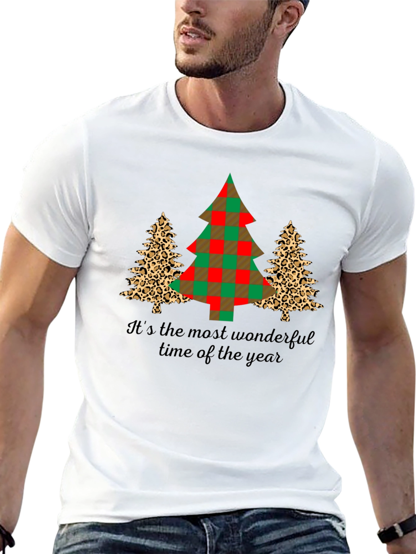Christmas Tree Graphic T-Shirt
