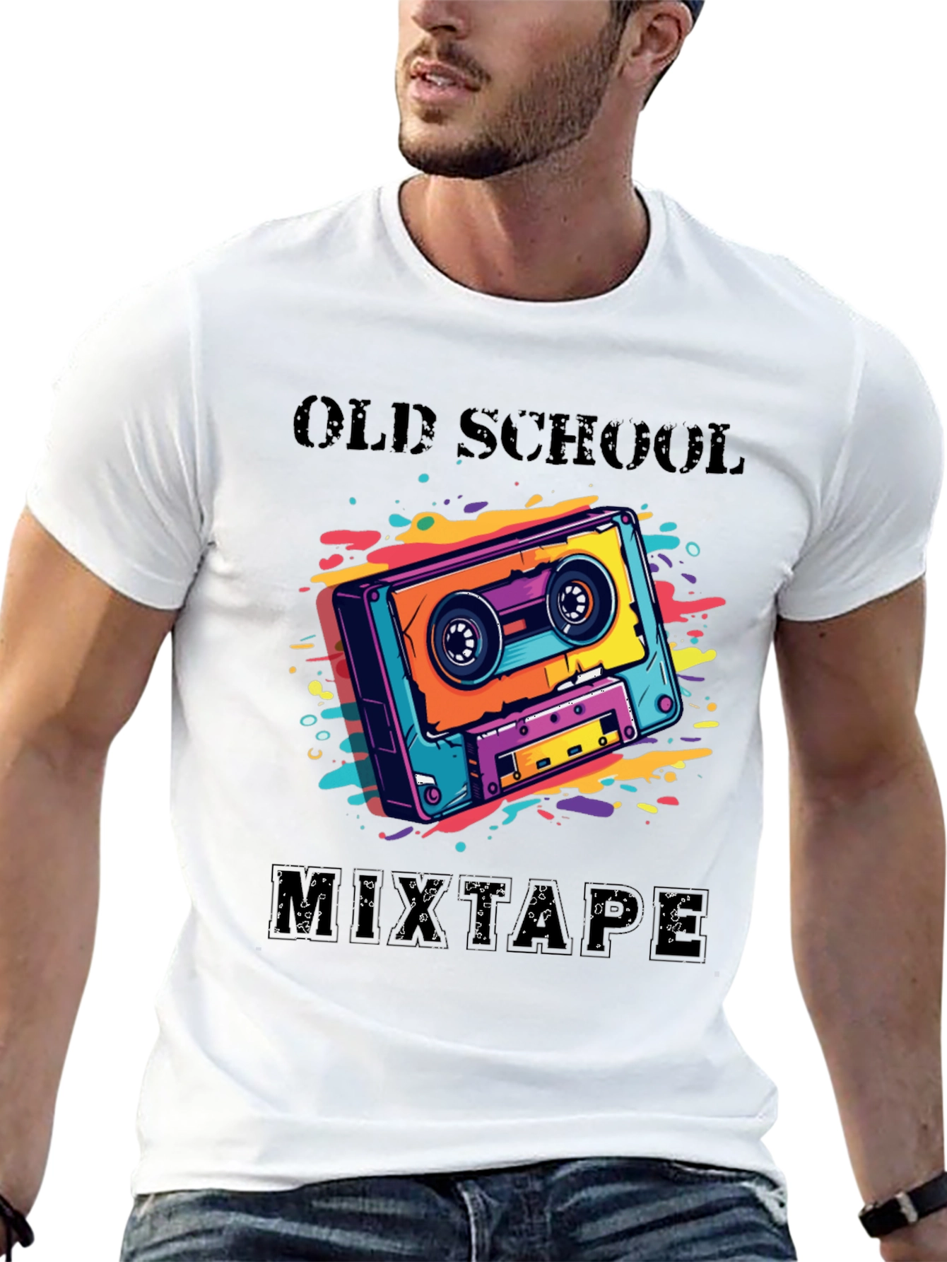 Old School Mixtape T-Shirt - Retro Style