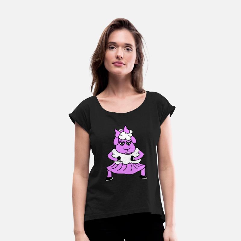 Sheep Girl Woman Female Pretty Tired Dancing Skirt