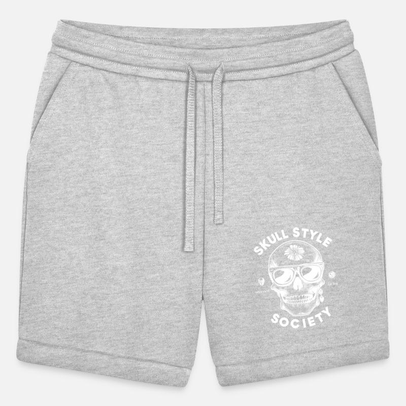 skull style society clean white