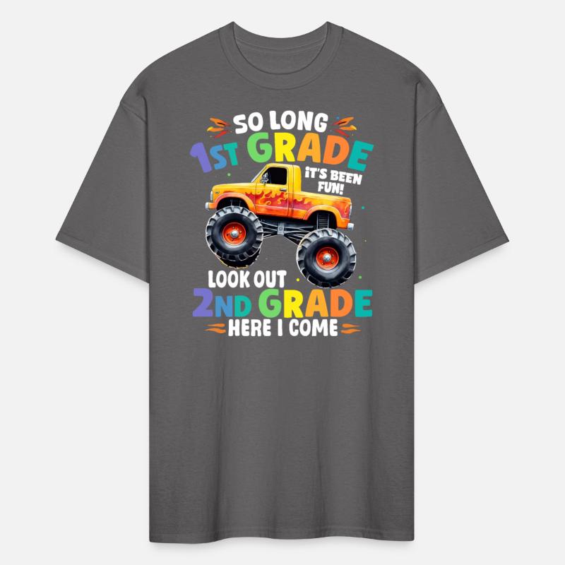 So Long 1st Grade Graduation Monster Truck