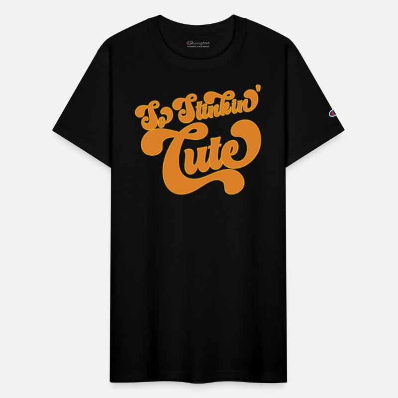 So Stinkin' Cute - A Fun Retro Graphic