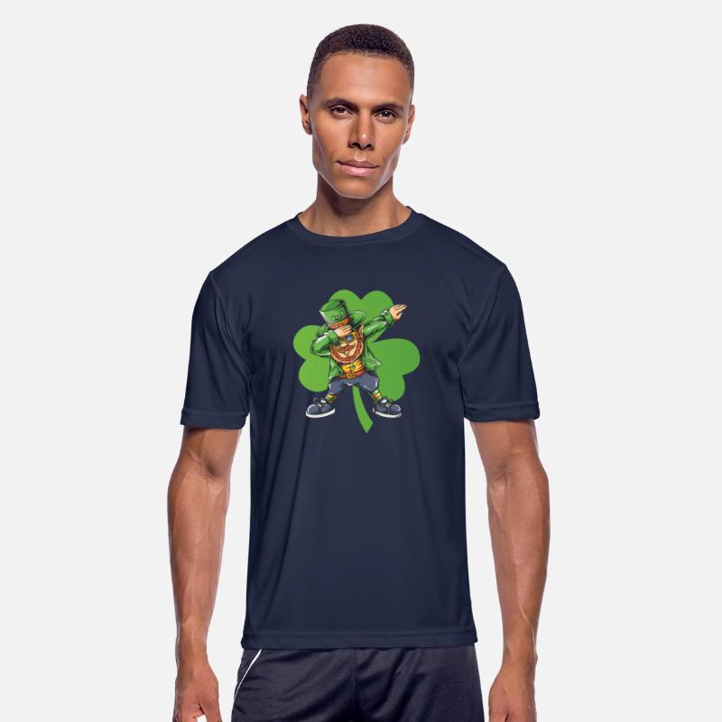 St Patricks Day Dabbing Leprechaun Funny Dab Dance