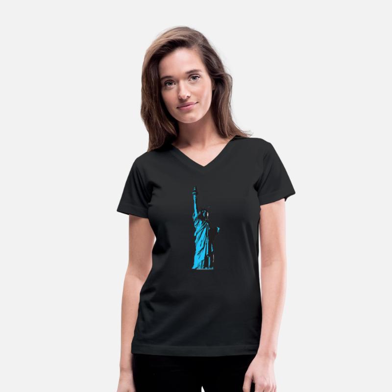 Statue of Liberty, Free Statue of Liberty, blue