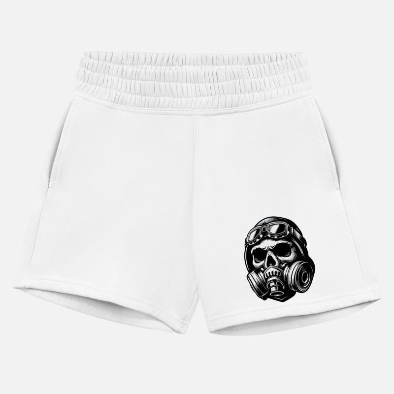 Stylish skull with a gas mask 2