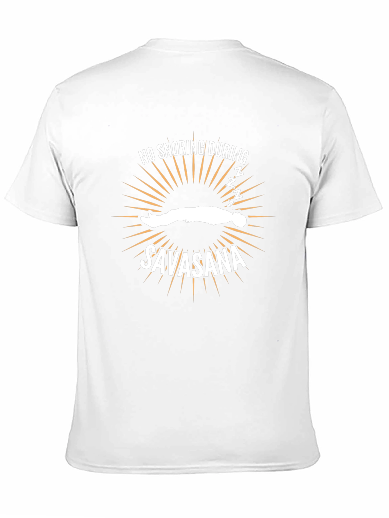 Yoga Savasana T-Shirt - No Snoring Funny Tee