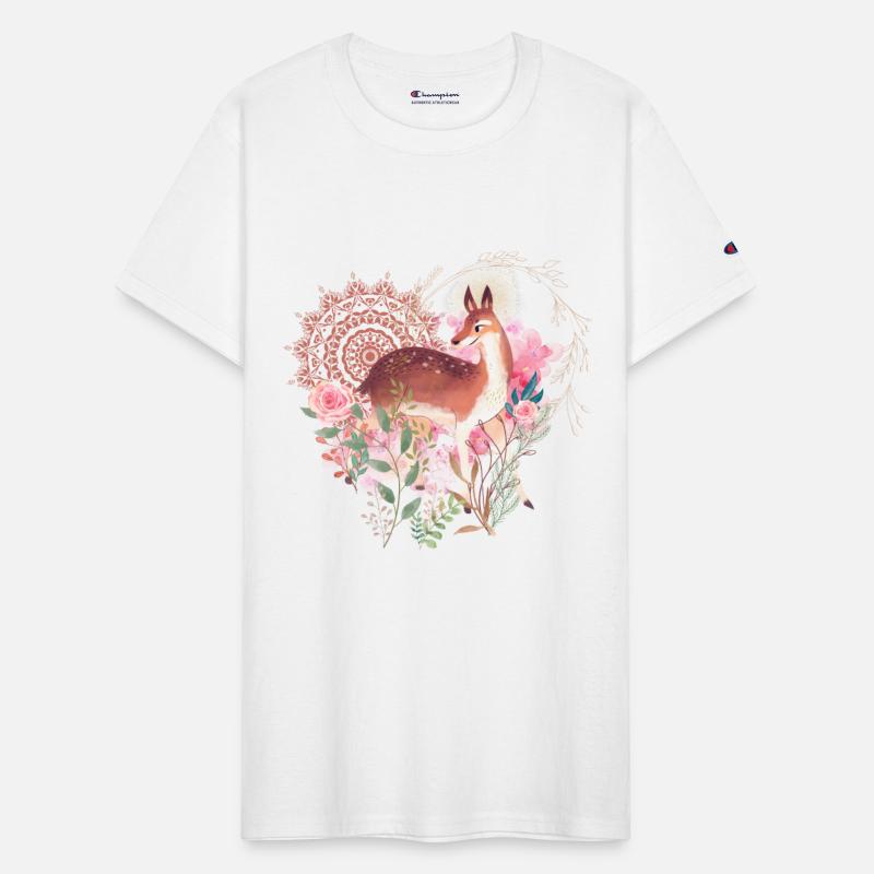 Sweet Deer In Wild Spring