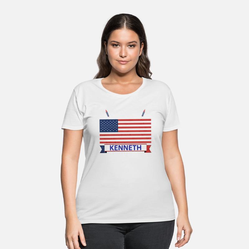Team Kenneth American Flag Star Stripe