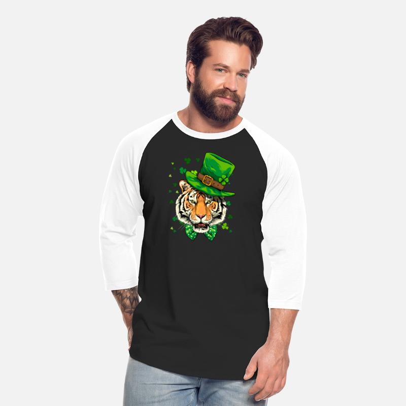 Tiger Leprechaun St Patric Day Shamrock