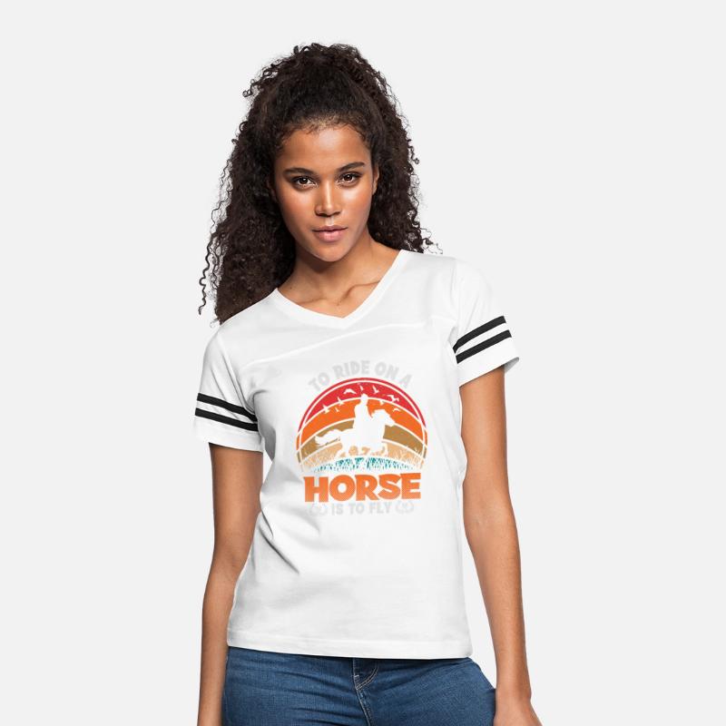 To ride on a horse is to fly