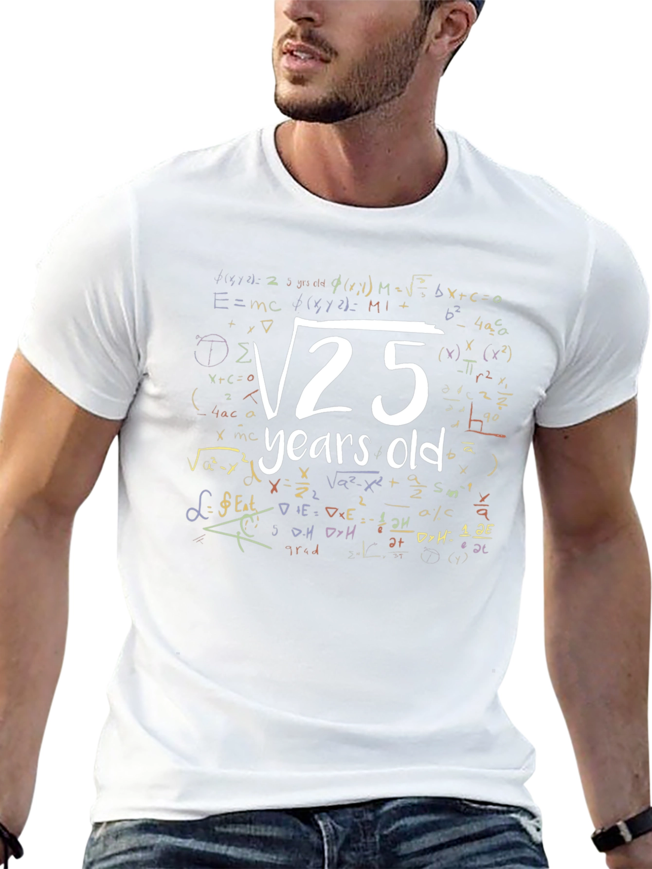 Math Humor 25th Birthday T-Shirt