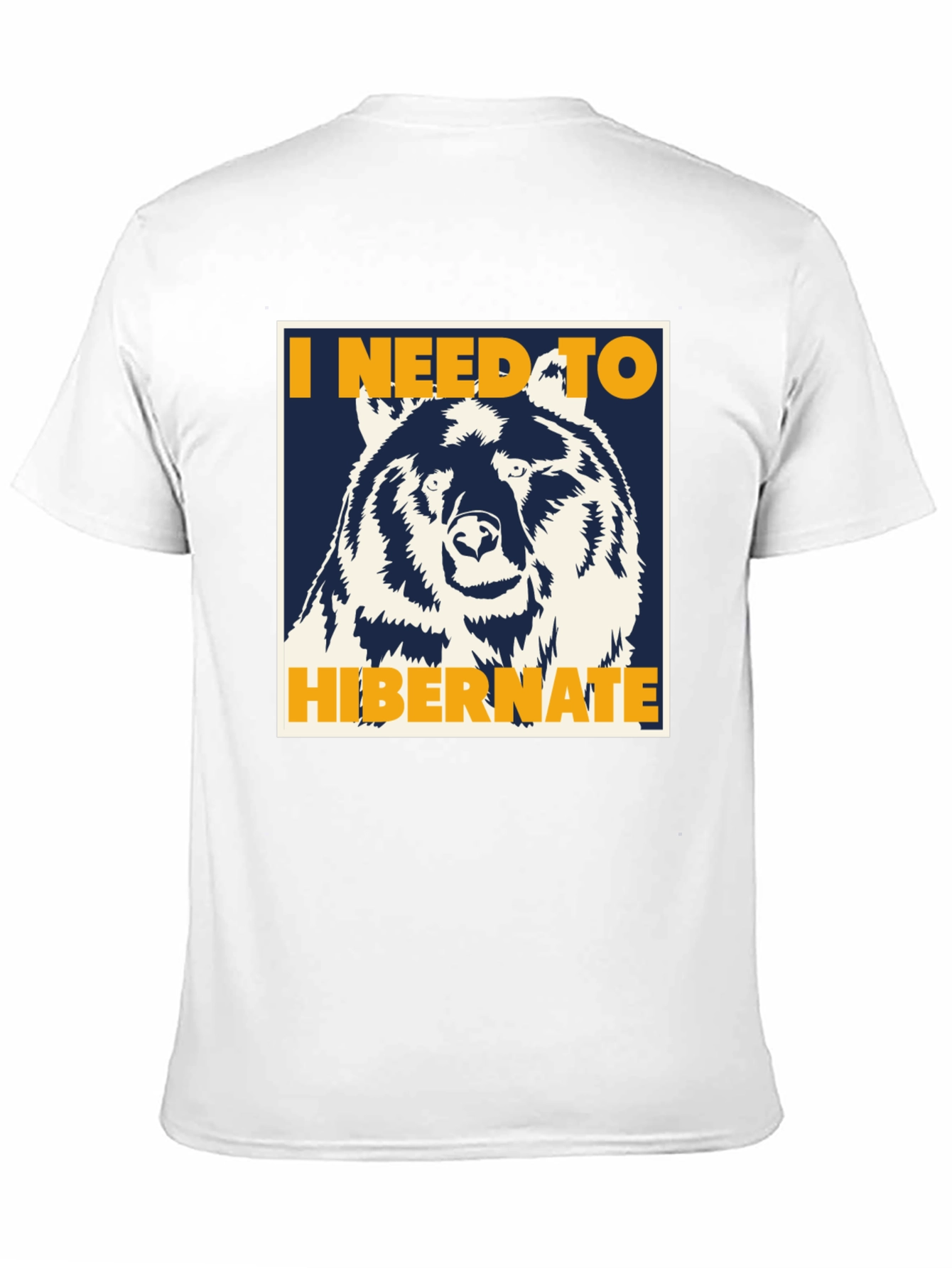 I Need to Hibernate Bear Graphic Tee