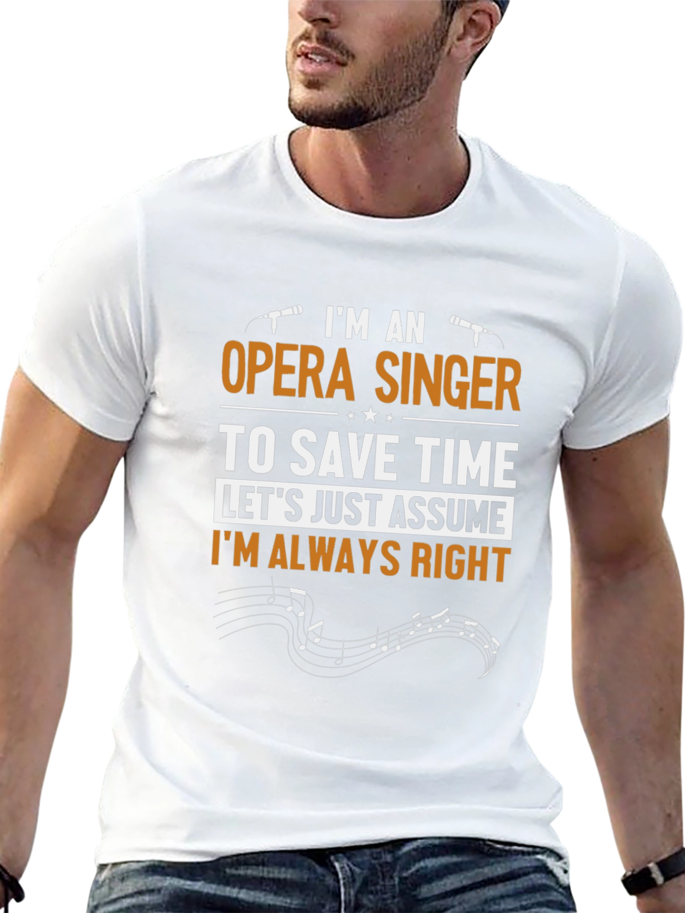 Opera Singer Graphic T-Shirt