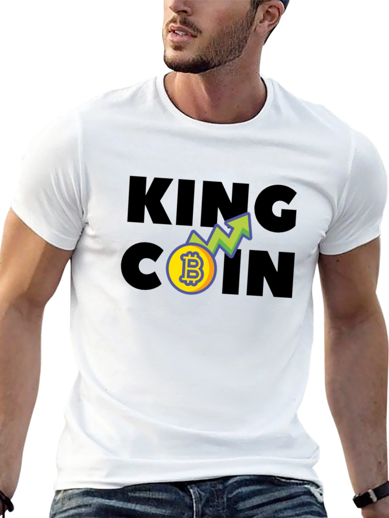 King Coin Bitcoin Crypto Tee
