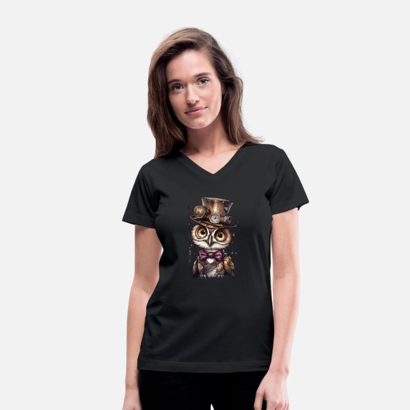 Well-dressed crazy owl