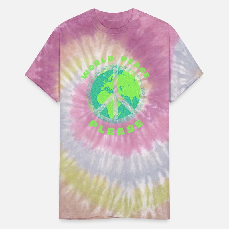 World Peace Please - Hippie Peace Anti War Sign