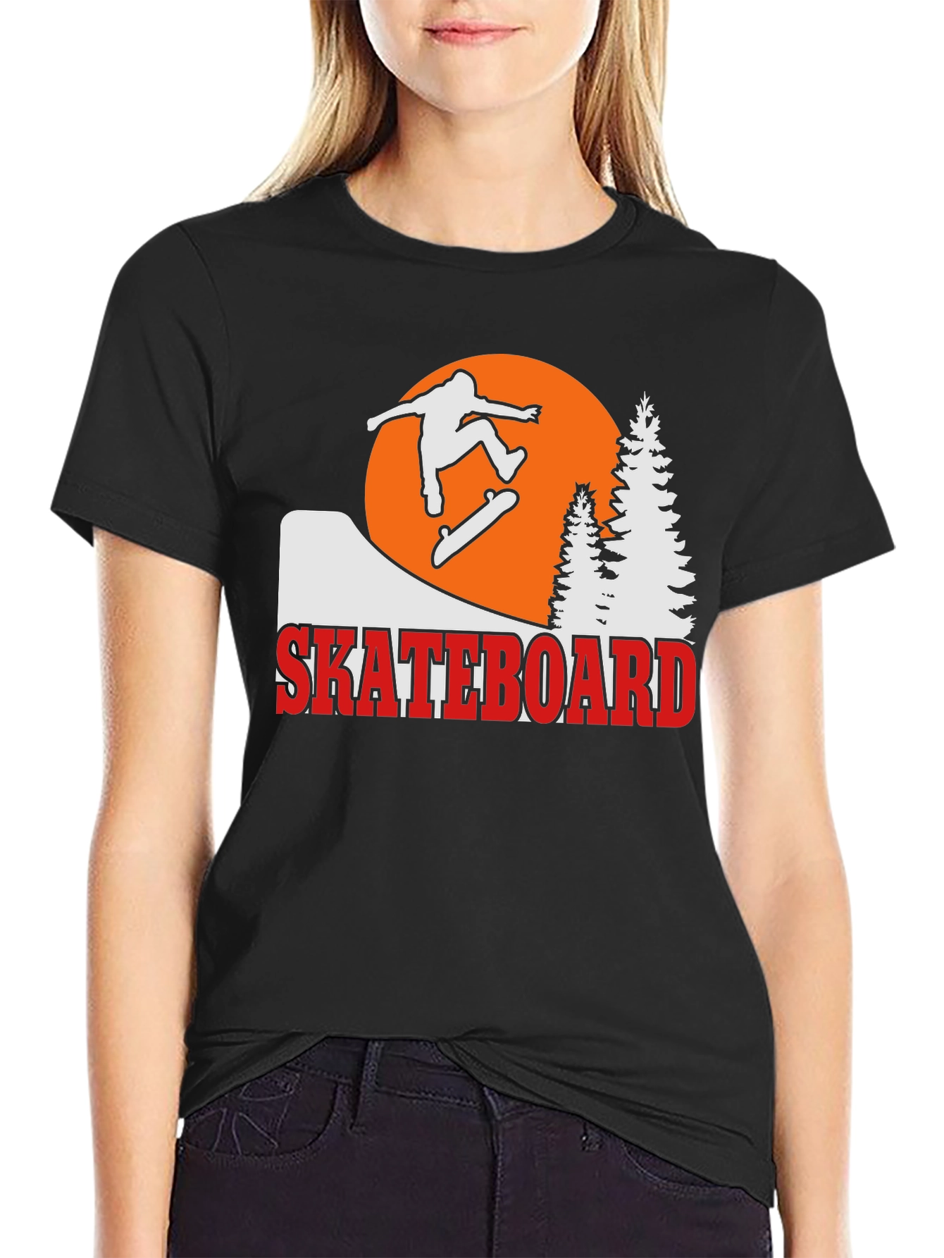 Skateboarder T-Shirt - Graphic Tee