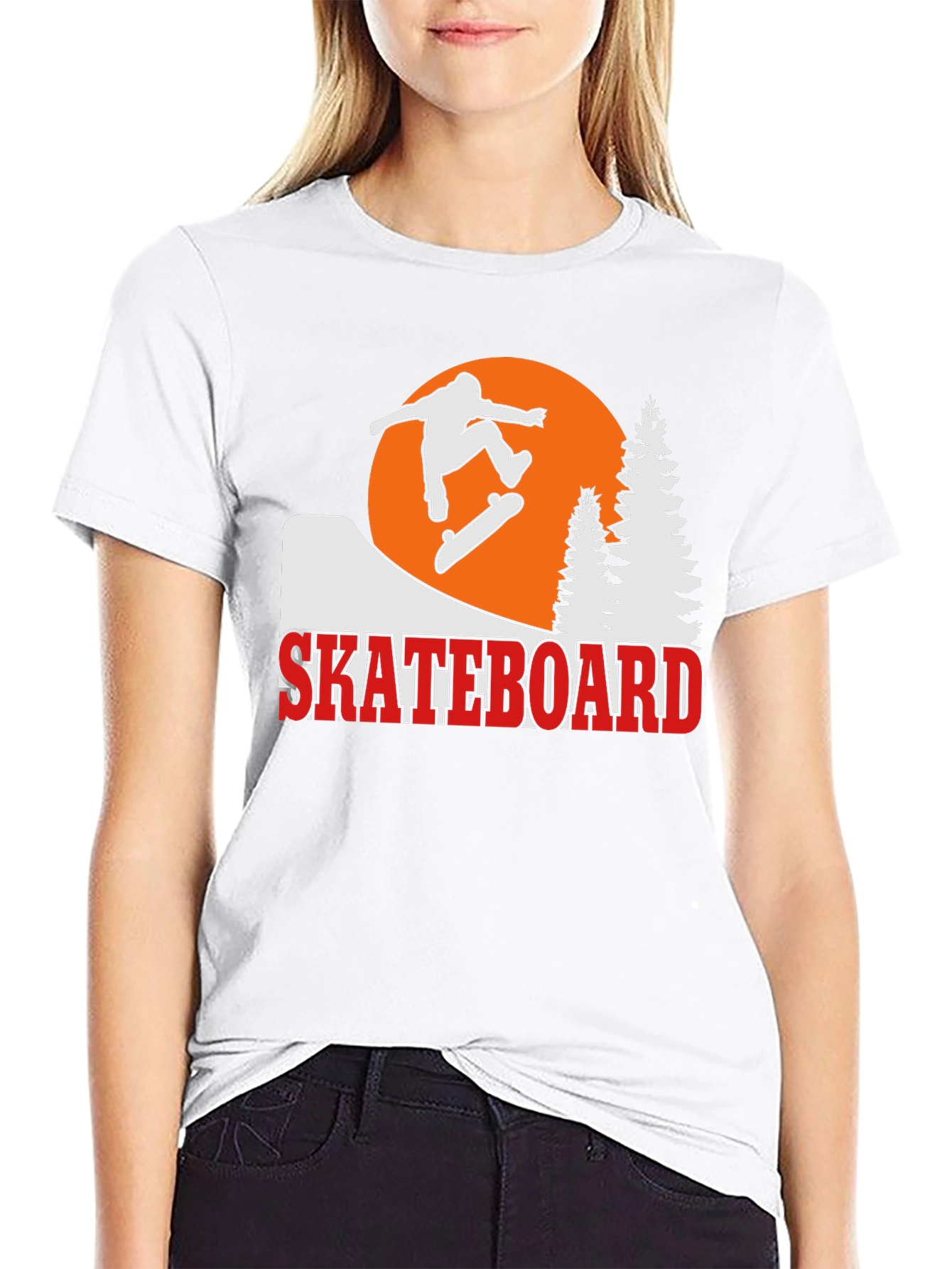 Skateboarder T-Shirt - Graphic Tee