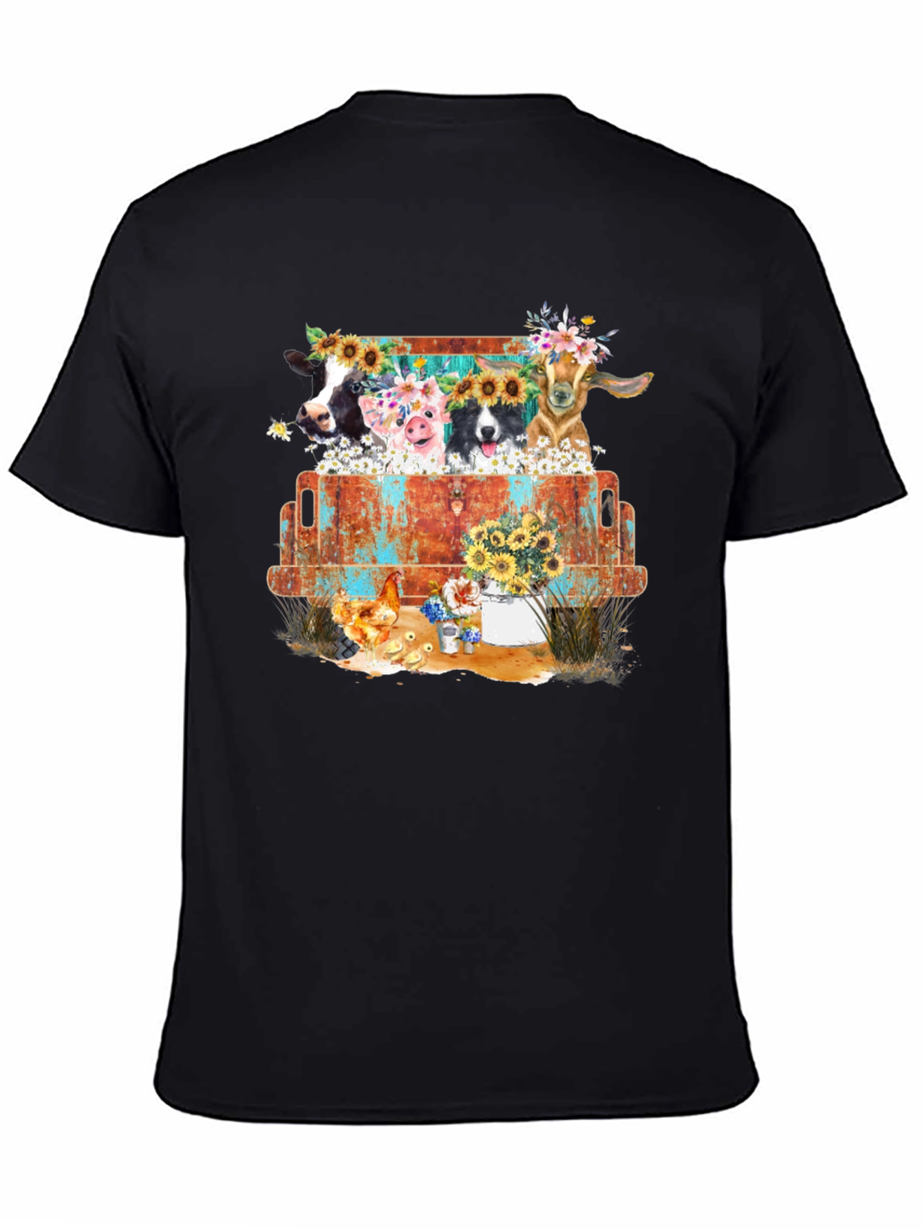Farm Animal Truck Graphic Tee