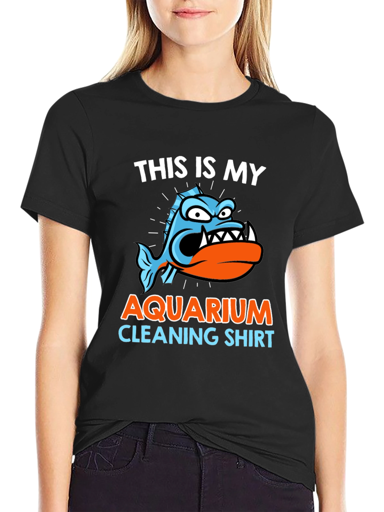 Aquarium Cleaning Shirt - Funny Fish Keeper Tee