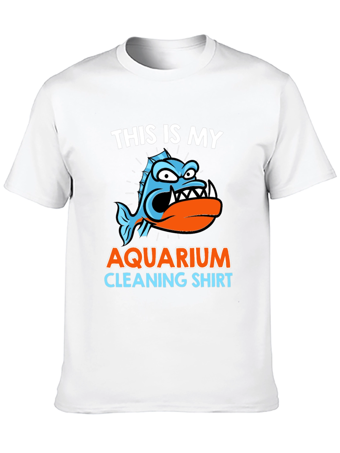 Aquarium Cleaning Shirt - Funny Fish Keeper Tee