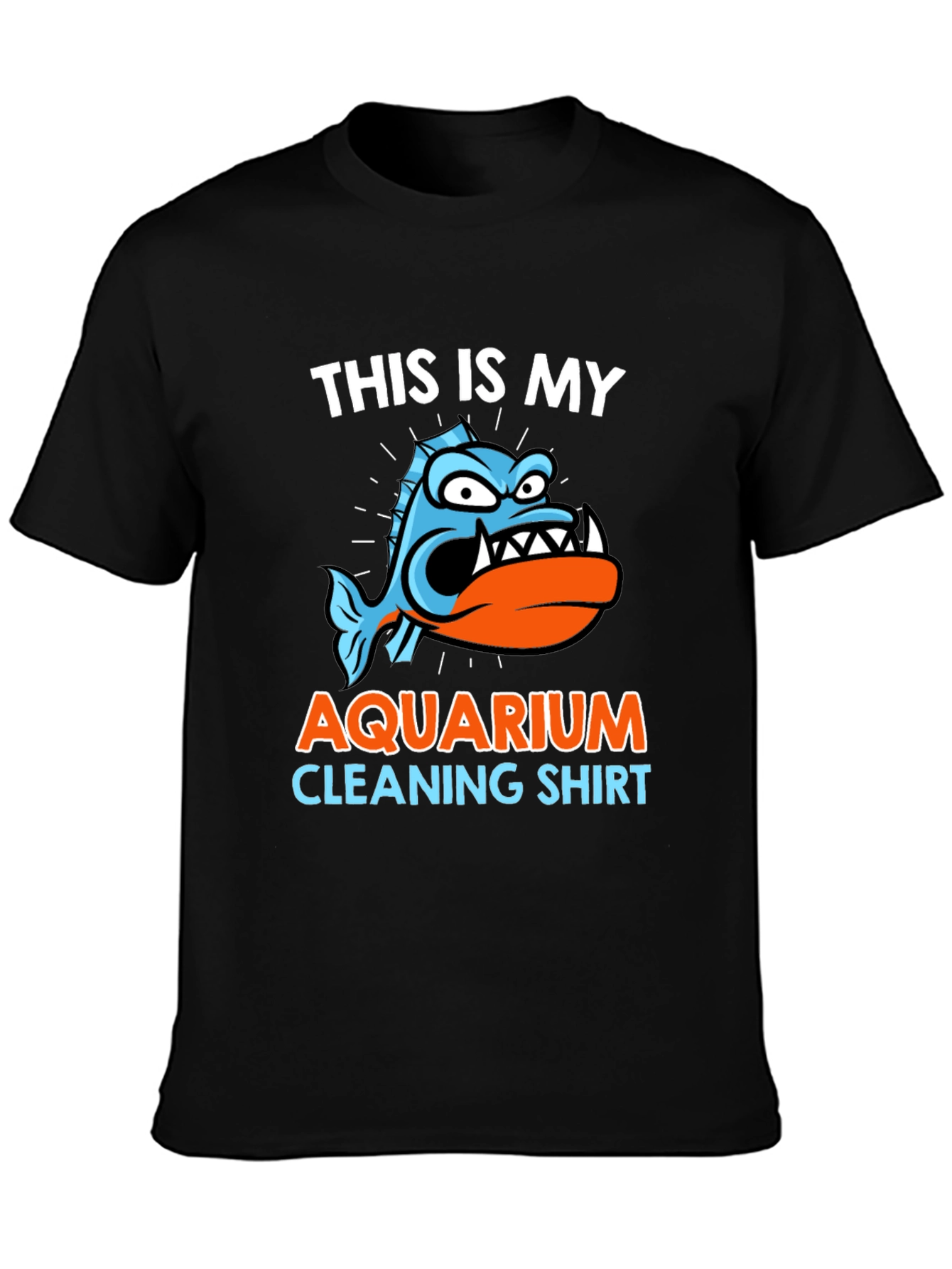 Aquarium Cleaning Shirt - Funny Fish Keeper Tee