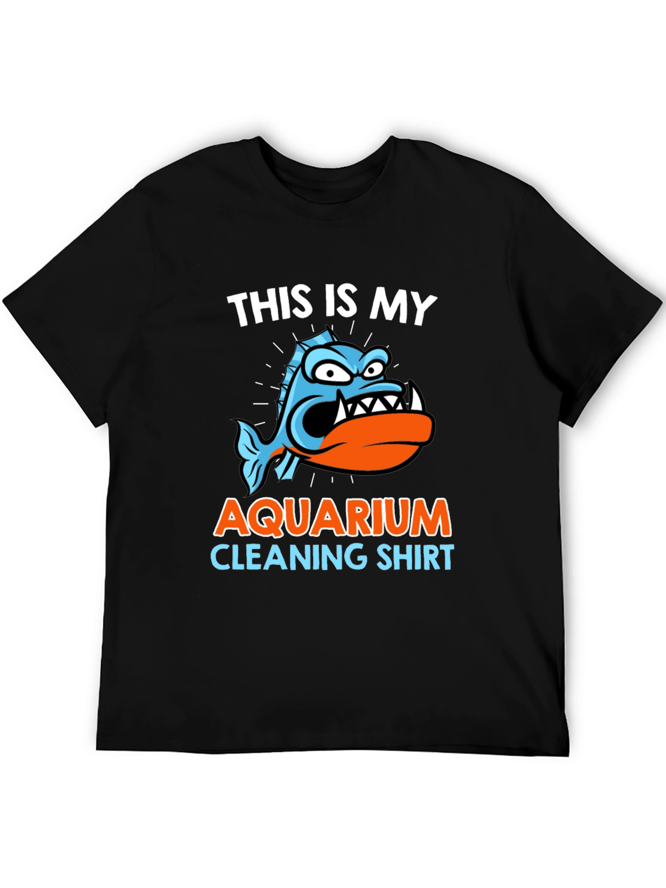 Aquarium Cleaning Shirt - Funny Fish Keeper Tee