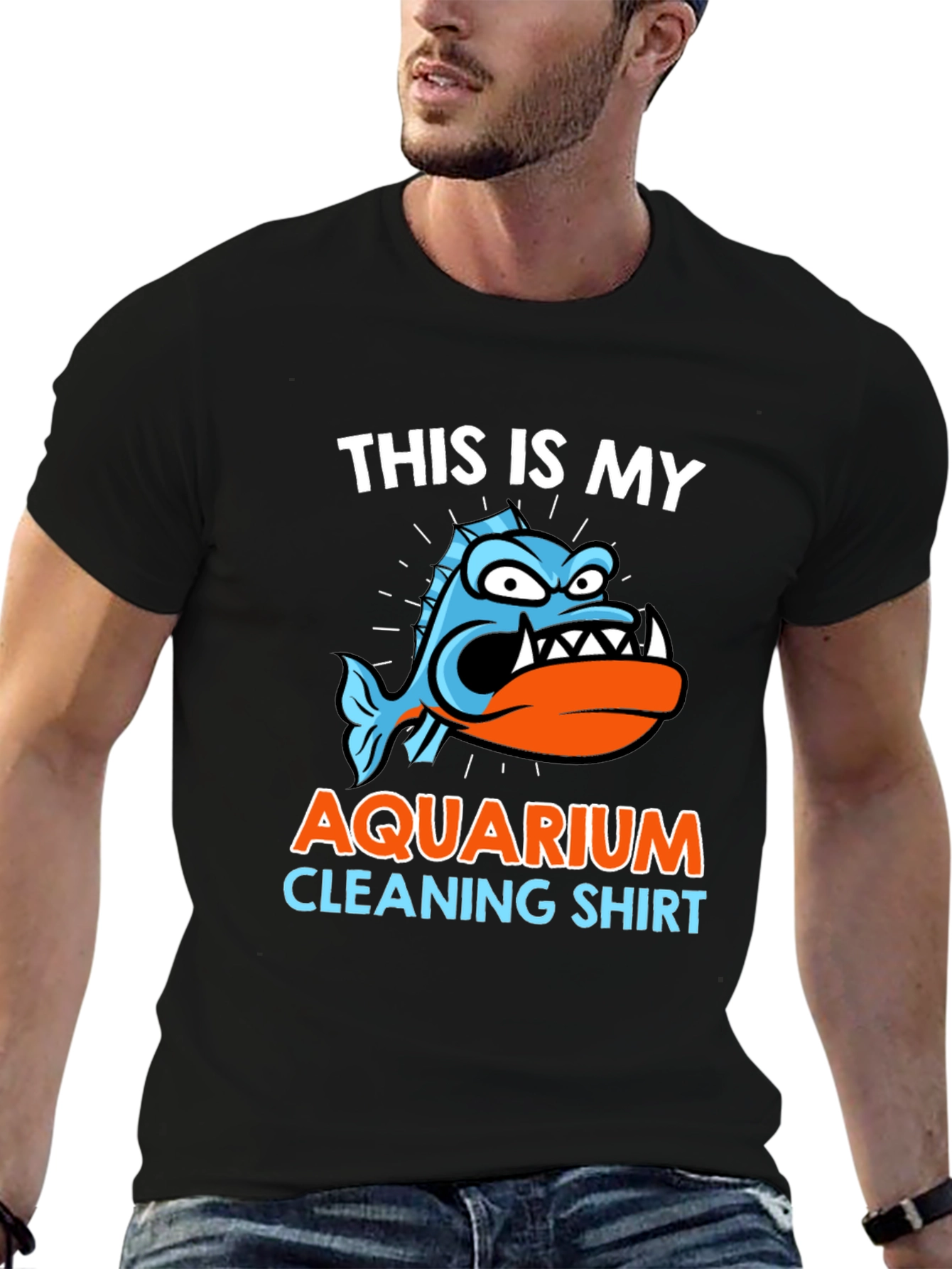 Aquarium Cleaning Shirt - Funny Fish Keeper Tee