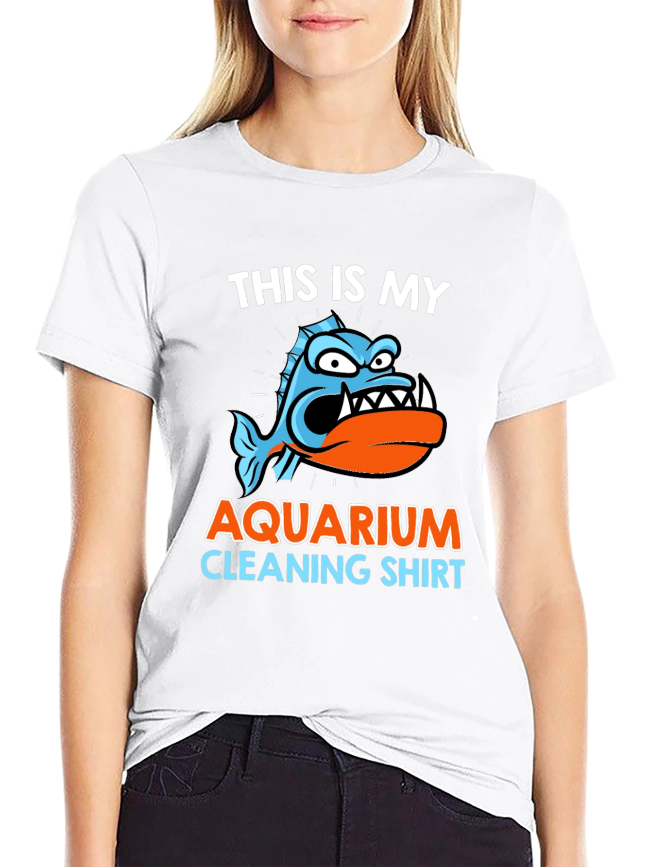 Aquarium Cleaning Shirt - Funny Fish Keeper Tee