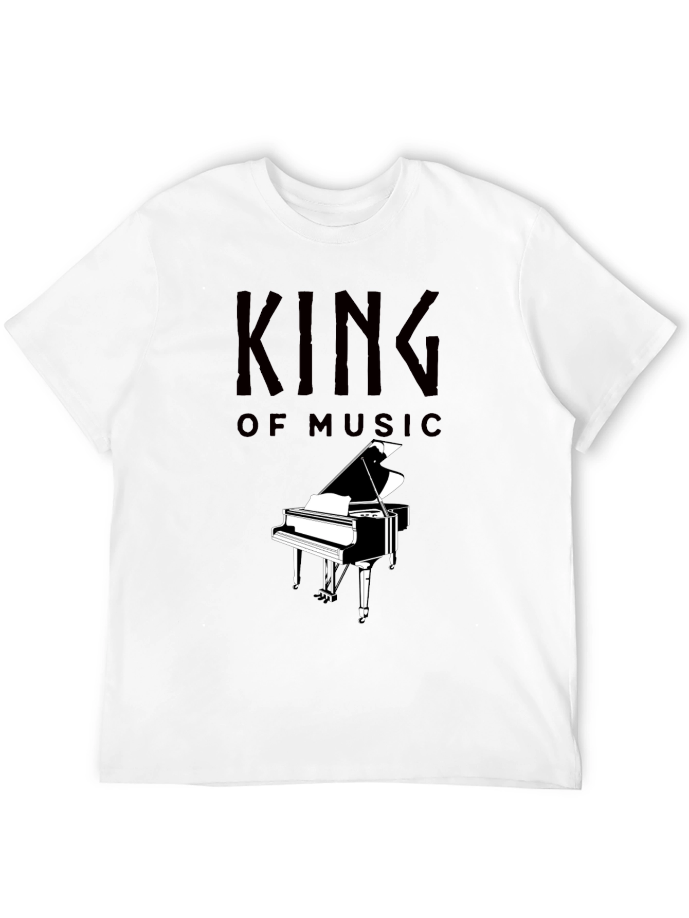 King of Music Piano T-Shirt