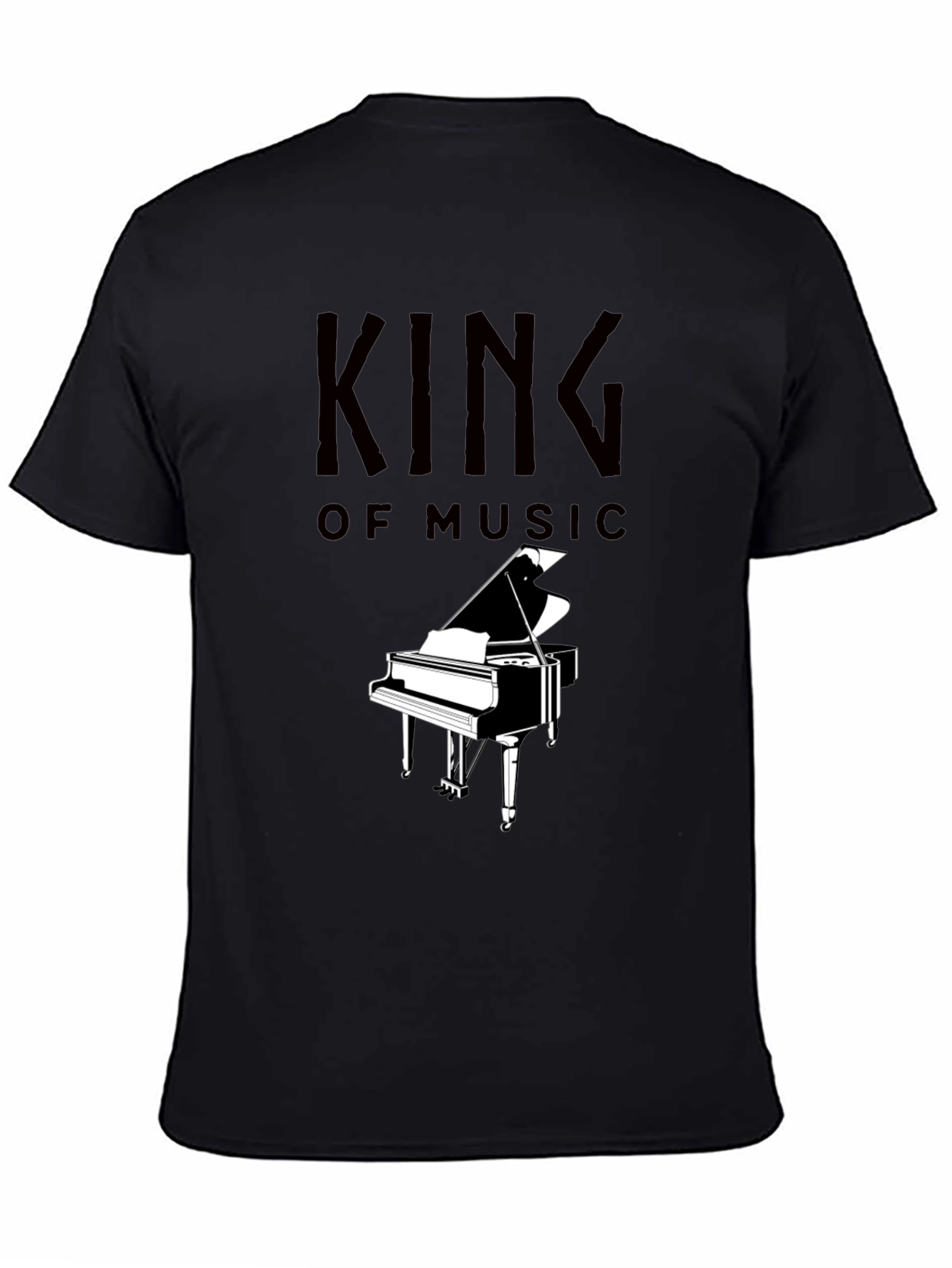 King of Music Piano T-Shirt