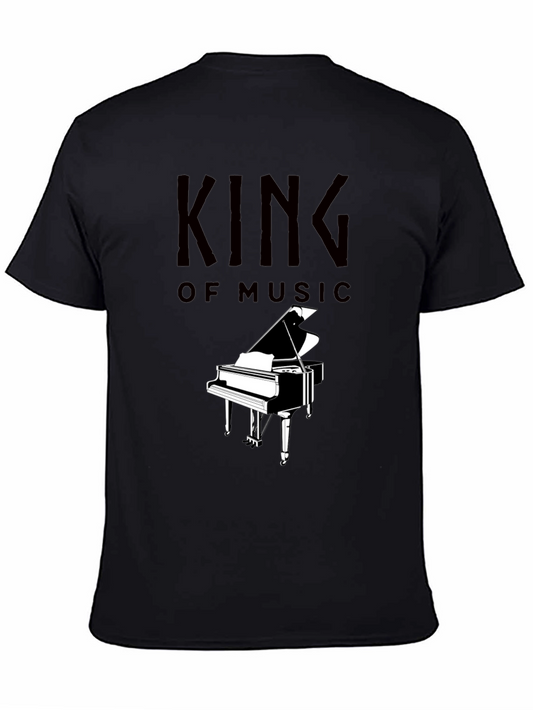 King of Music Piano T-Shirt
