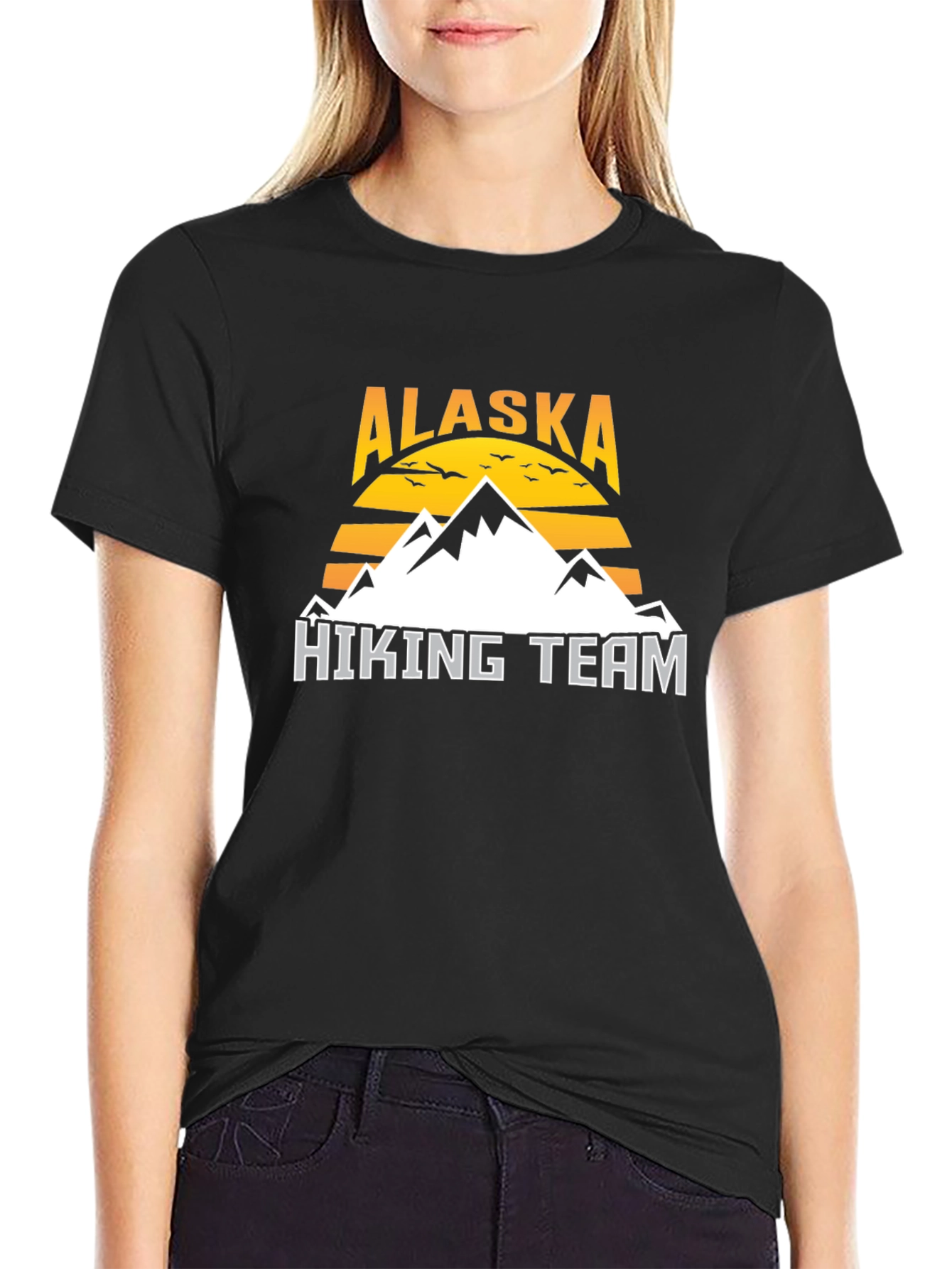 Alaska Hiking Team Graphic T-Shirt