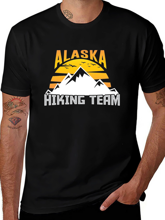 Alaska Hiking Team Graphic T-Shirt