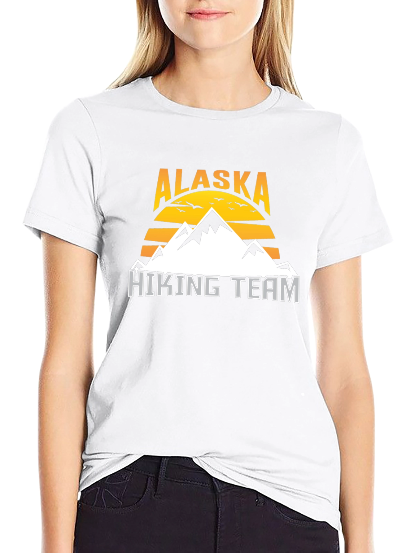 Alaska Hiking Team Graphic T-Shirt