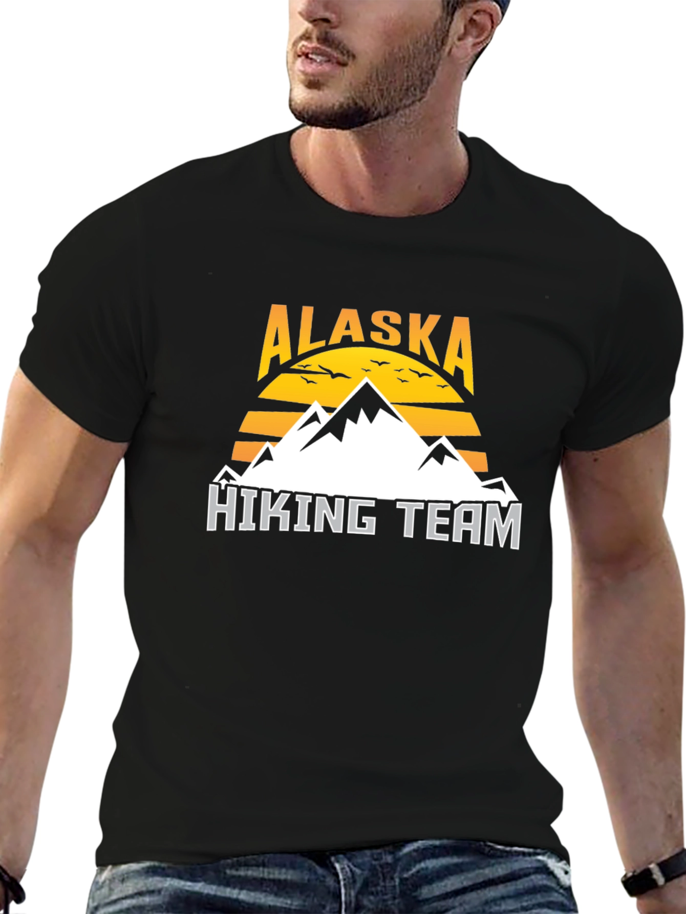 Alaska Hiking Team Graphic T-Shirt