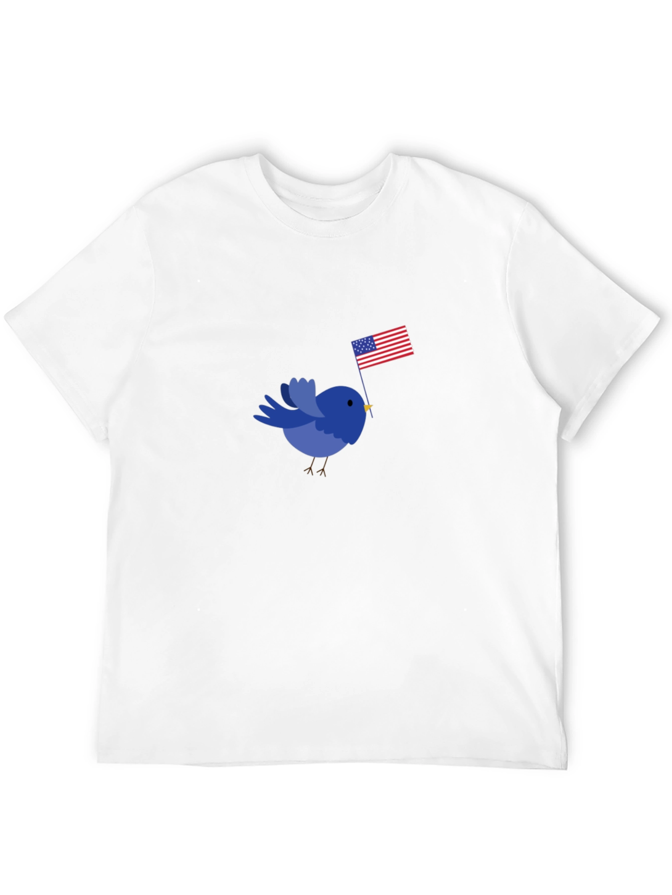 Patriotic Bird T-Shirt - Black