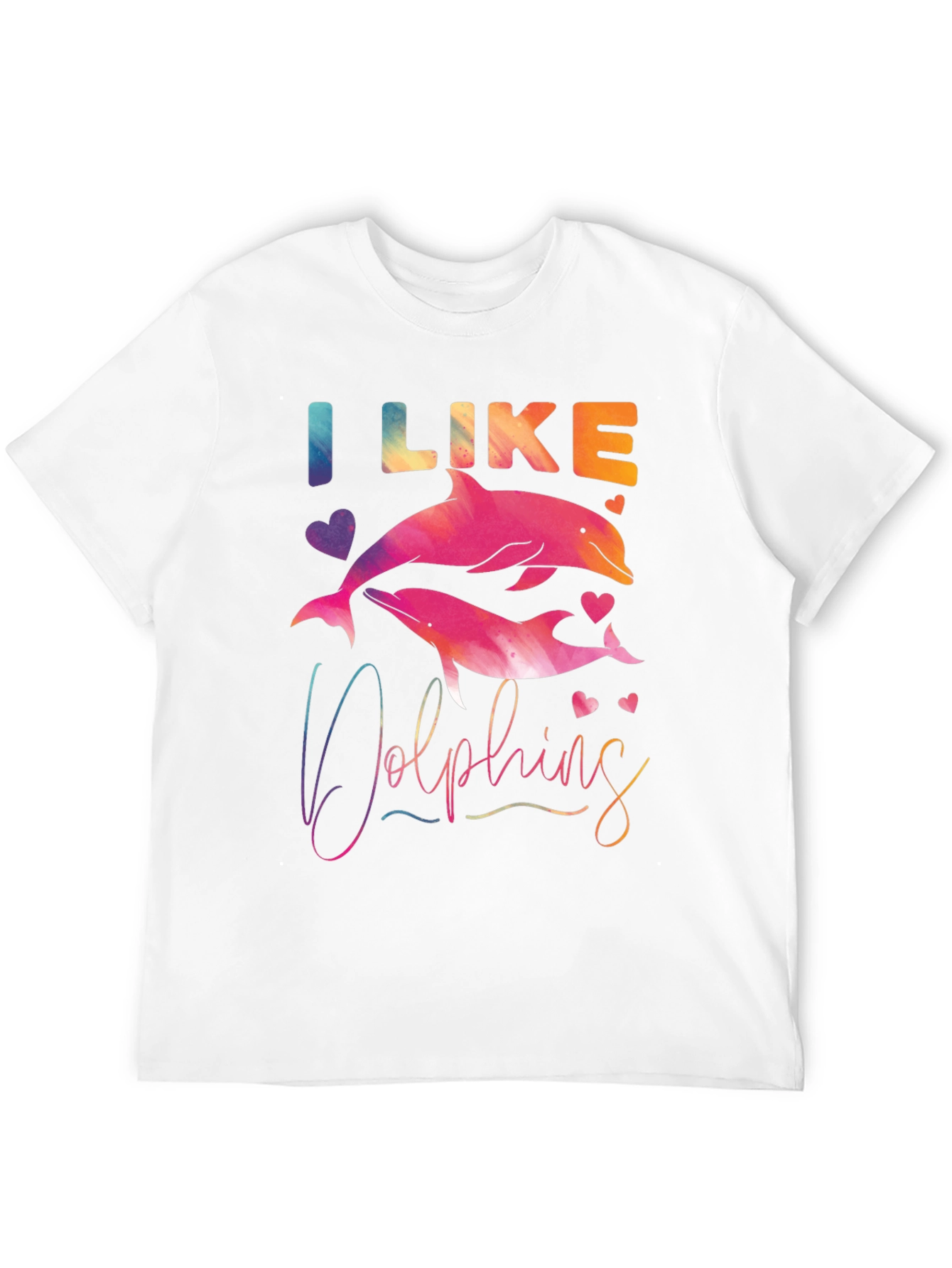 I Like Dolphins Graphic Tee
