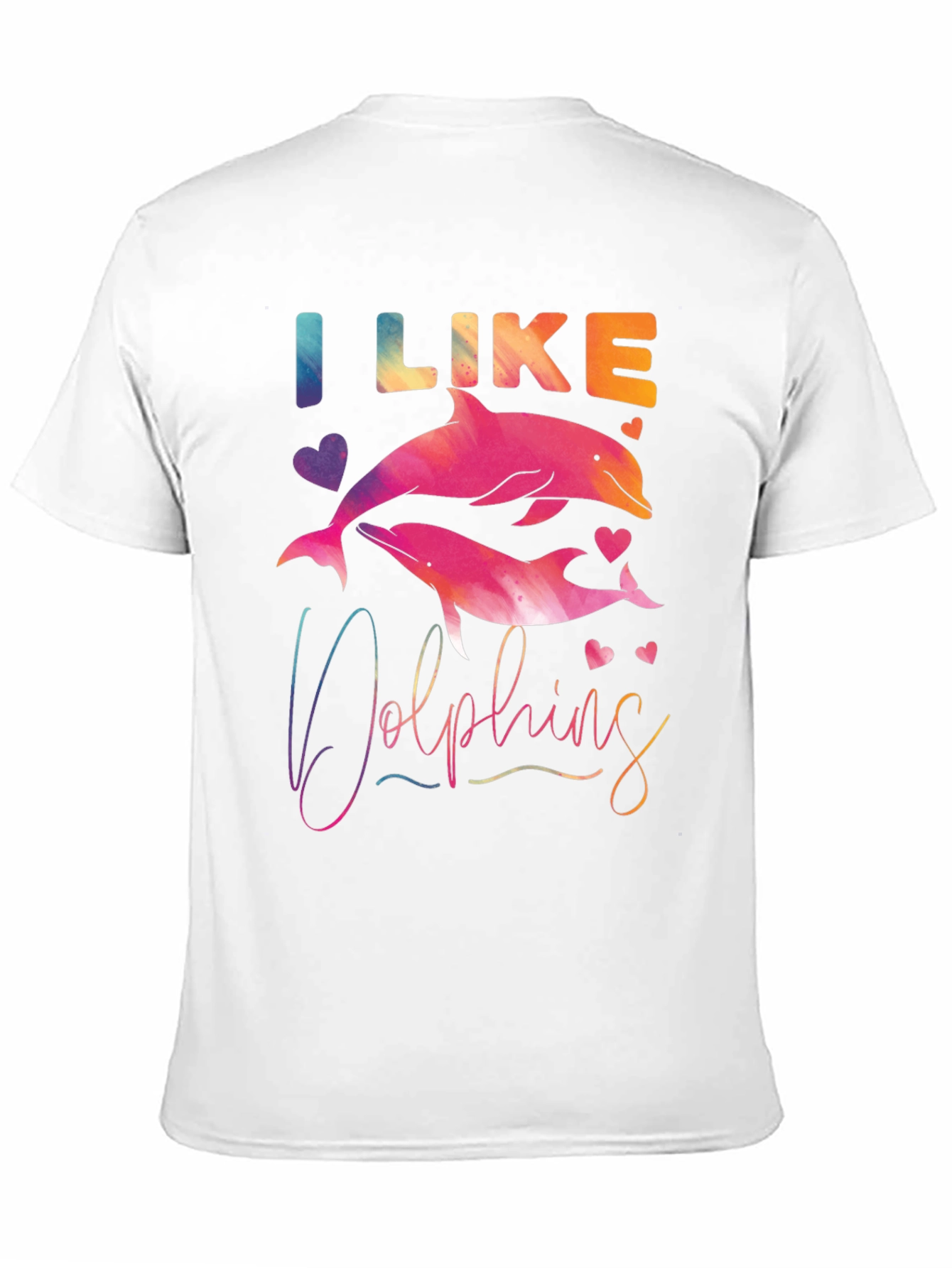 I Like Dolphins Graphic Tee