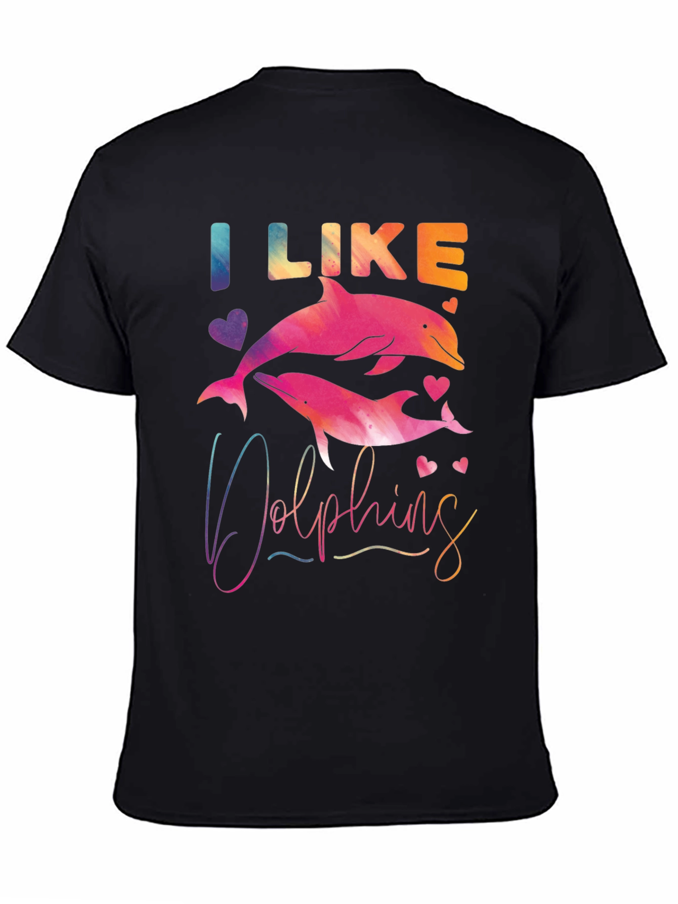 I Like Dolphins Graphic Tee